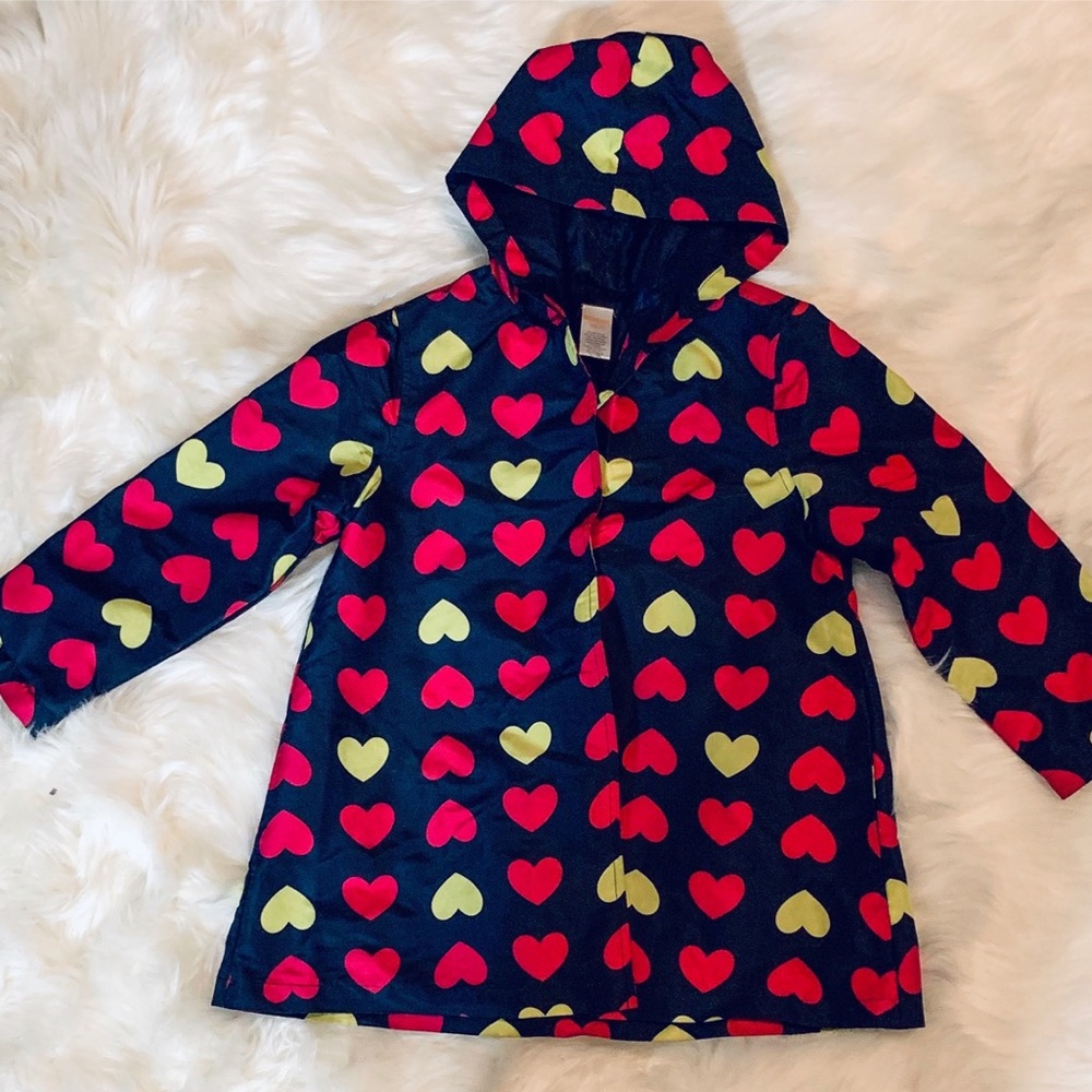 Gymboree Hearts Raincoat